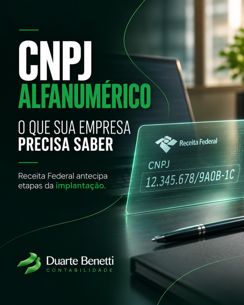 CNPJ Alfanumérico: Receita Federal antecipa atividades para implantação do novo modelo